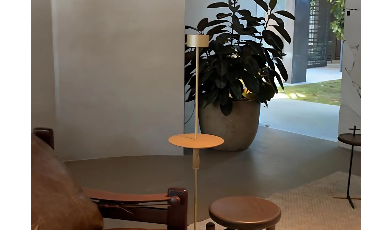 Luminária Vela De Piso